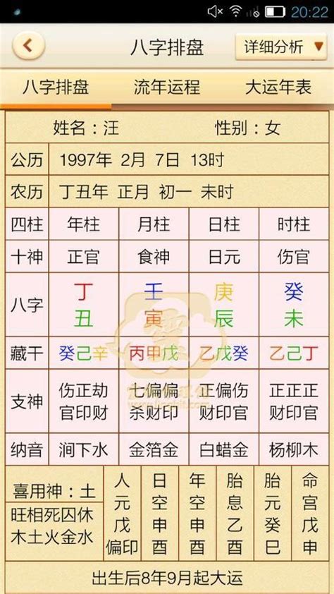 元亨利貞八字|八字排盘